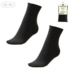 SKARPETY MĘSKIE BEZUCISKOWE PATION M-2505BQ 39-42