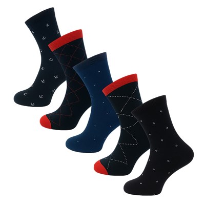 SKARPETY MĘSKIE GARNITUROWE WZÓR PATION M-2507