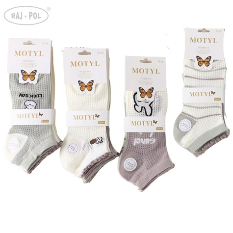 Stopki damskie MOTYL model LN 858