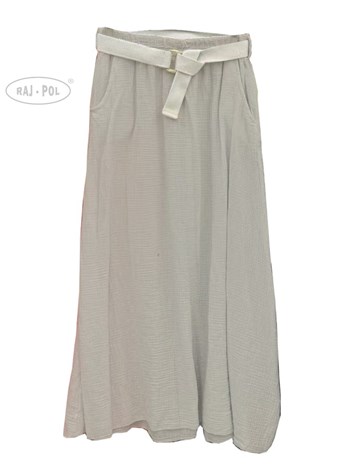 SPÓDNICA MUŚLIN FIESTA BEŻ