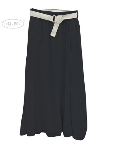 SPÓDNICA MUŚLIN FIESTA CZARNA