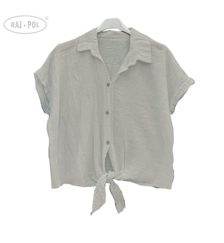 BLUZKA MUŚLIN ELISABET BEŻ