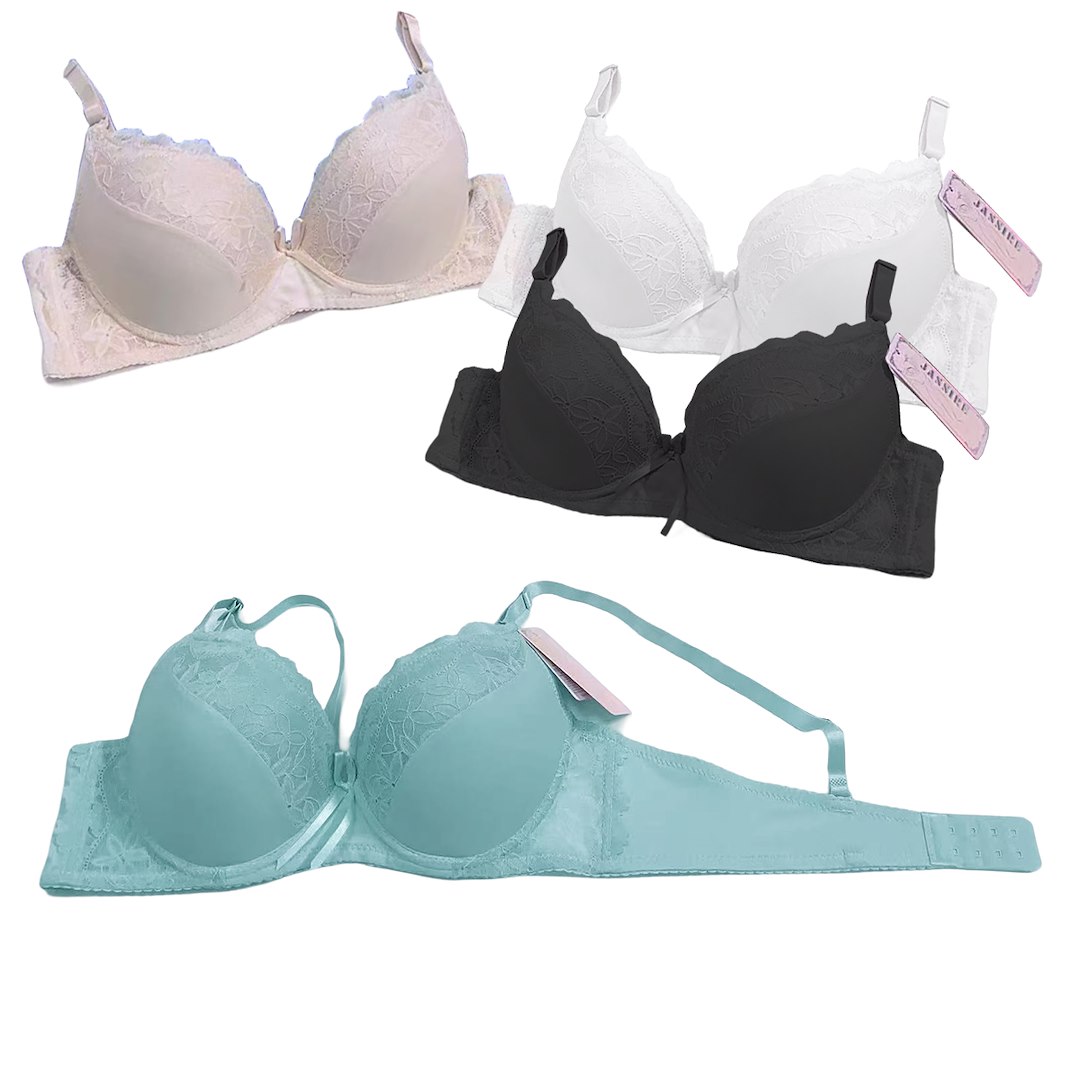 Biustonosz  półkoronka miętowy B 88606