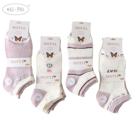 Stopki damskie MOTYL model LN 839