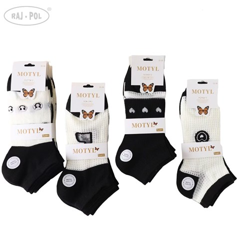 Stopki damskie MOTYL model LN 845