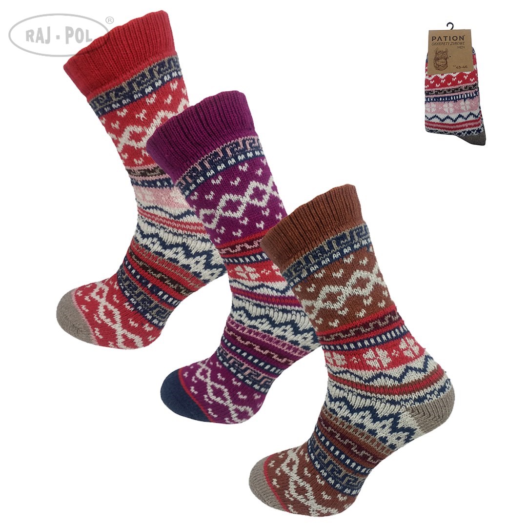 Skarpeta damska zimowa Alpaca rozmiar 39-42