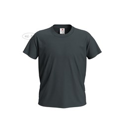 T-SHIRT DZIECIĘCY CIEMNO SZARY MIX ROZMIARÓW