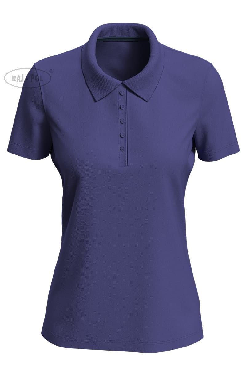 T-SHIRT DAMSKI POLO FIOLET