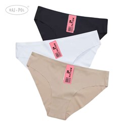 Figi damskie bezszwowe basic RP756315 rozmiar M