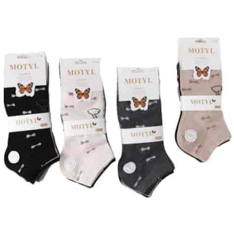 Stopki damskie MOTYL model LN 861