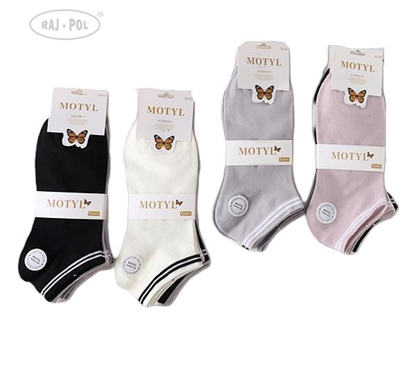 Stopki damskie MOTYL model LN-835