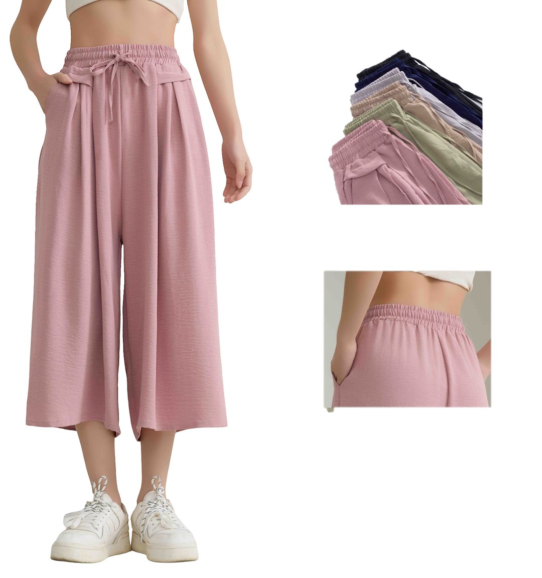 Spodnie damskie 3/4 model 2542-7