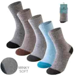 SKARPETA DAMSKA MINKY SOFT W25-08 39-42