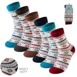 SKARPETA DAMSKA MINKY SOFT W25-09 39-42