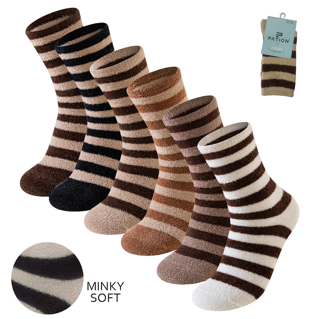 SKARPETA DAMSKA MINKY SOFT W25-16 39-42