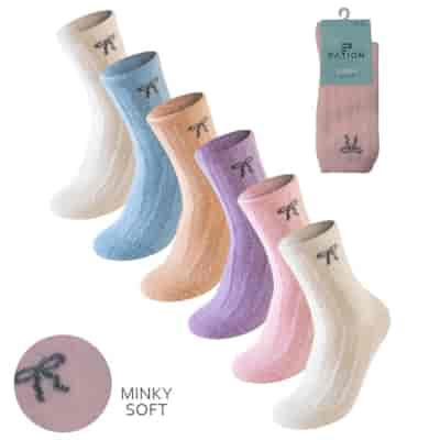 SKARPETA DAMSKA MINKY SOFT W25-24 39-42