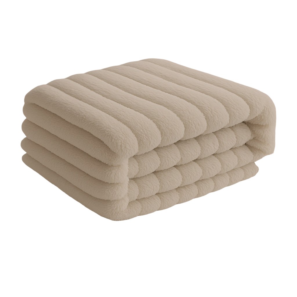 KOC NUMA 150x200 WYTŁACZANY PASY BEŻ