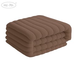 KOC NUMA 150x200 WYTŁACZANY PASY BRĄZ