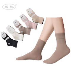 Skarpety damskie MOTYL model MYD-01 NIEUCISKAJĄCE