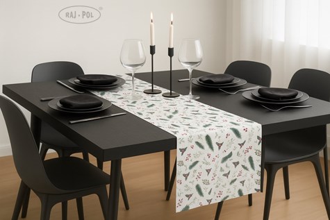 BIEŻNIK DEKORACYJNY SNOWELLE OSTROKRZEW 40X180CM