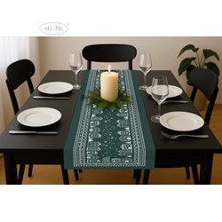 BIEŻNIK DEKORACYJNY SNOWELLE CICHA NOC  40X180CM