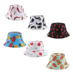 Kapelusz typu bucket Mix wzorów SZ50414-116