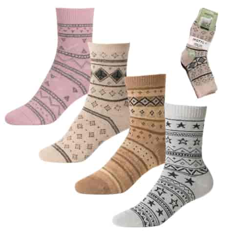 Skarpety damskie angora na frocie