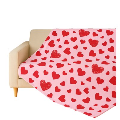 KOC WALENTYNKOWY AMOURA SERCA 100X130CM