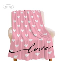 KOC WALENTYNKOWY AMOURA LOVE 100X130CM