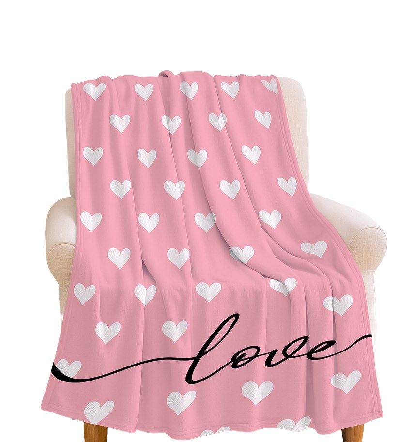 KOC WALENTYNKOWY AMOURA LOVE 100X130CM