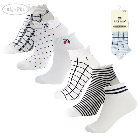 SKARPETA DAMSKA BAWEŁNIANA WS26-05 35-38