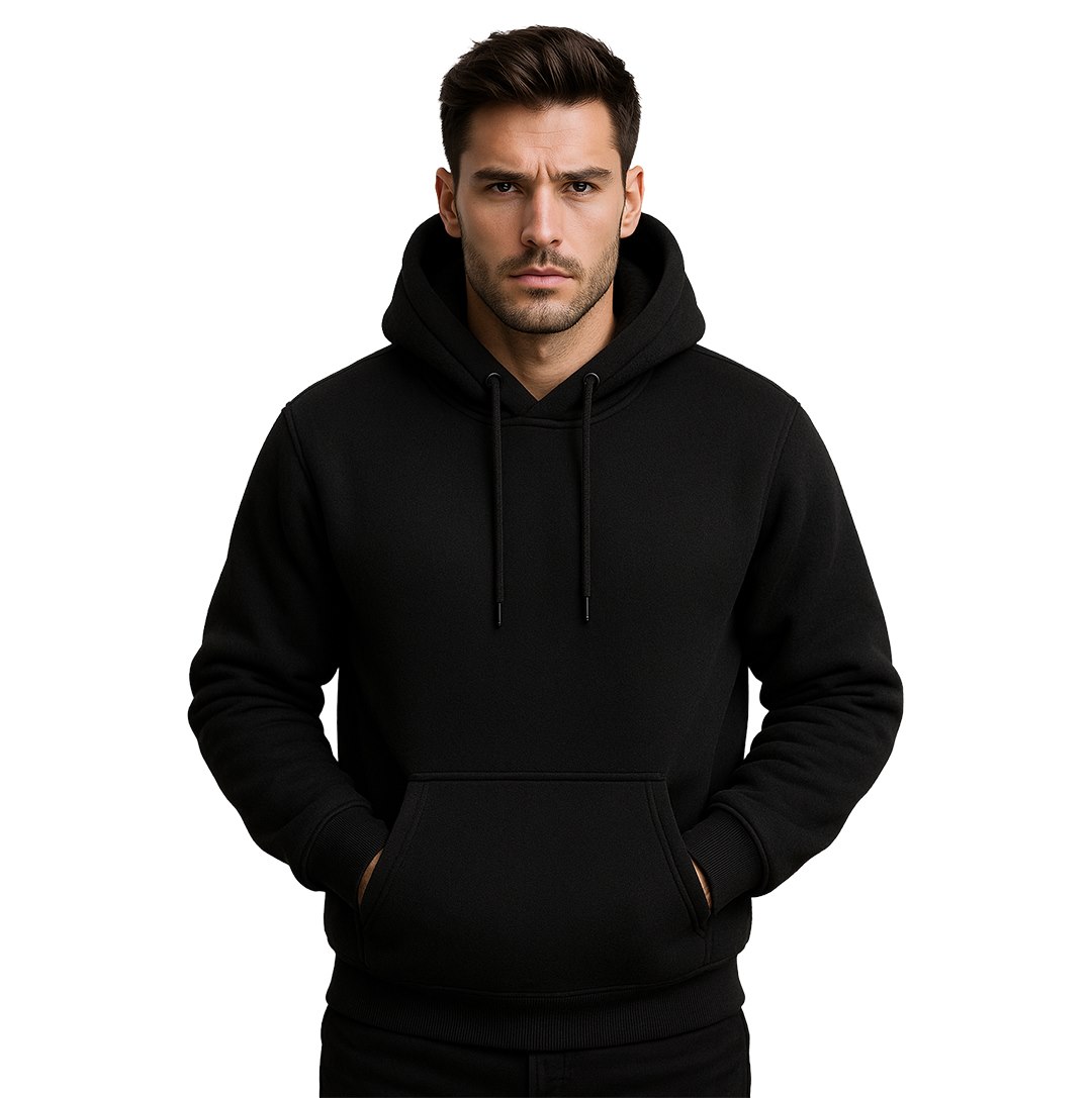 BLUZA MĘSKA OCIEPLANA Z KAPTUREM