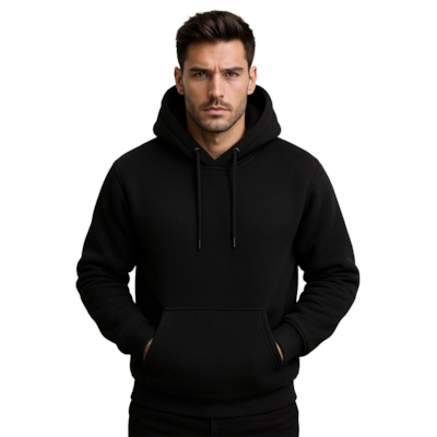 BLUZA MĘSKA OCIEPLANA Z KAPTUREM