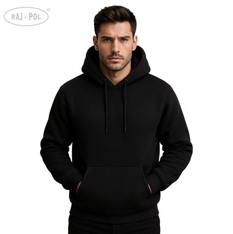 BLUZA MĘSKA OCIEPLANA Z KAPTUREM