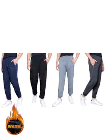 SPODNIE DRESOWE MĘSKIE OCIEPLANE