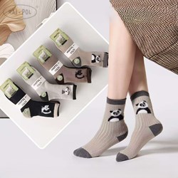 Skarpety damskie angora na frocie