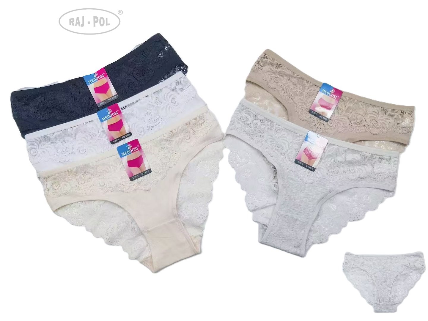 Figi damskie bawełniane 760763/ 8909