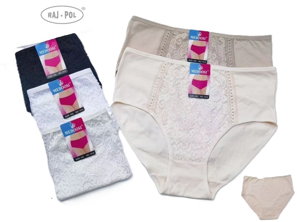 Figi damskie bawełniane Medoosi