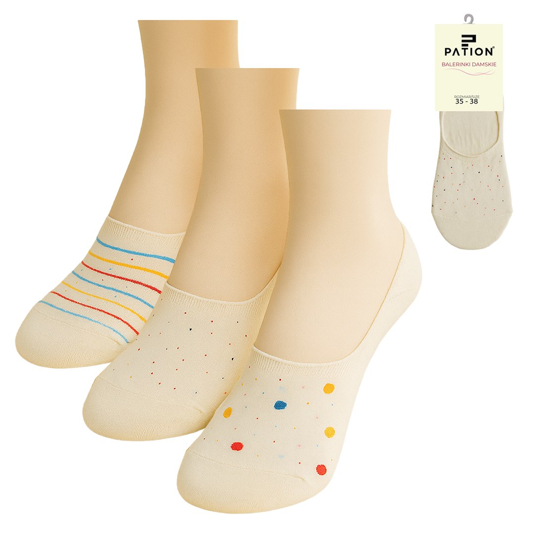 Baleriny damskie 04707 35-38