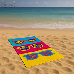 Ręcznik plażowy 150x 70 Okulary