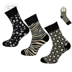 Skarpety damskie wzorowane mix