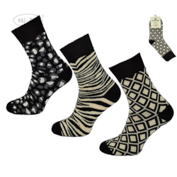 Skarpety damskie wzorowane mix