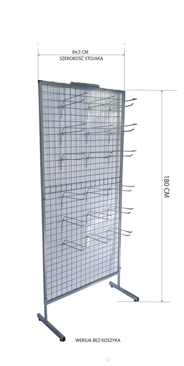 Stojak metalowy 845x1800