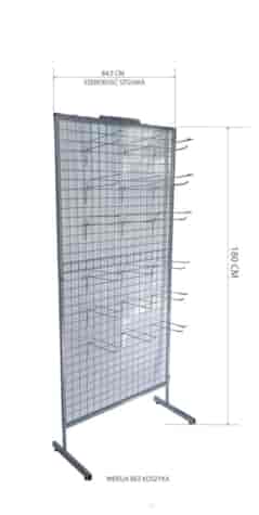 Stojak metalowy 845x1800