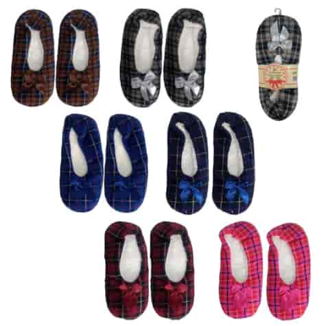 KAPCIE BAMBOSZE DAMSKIE NISKIE