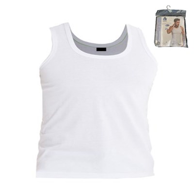 TANK TOP MĘSKI BIAŁY XXL