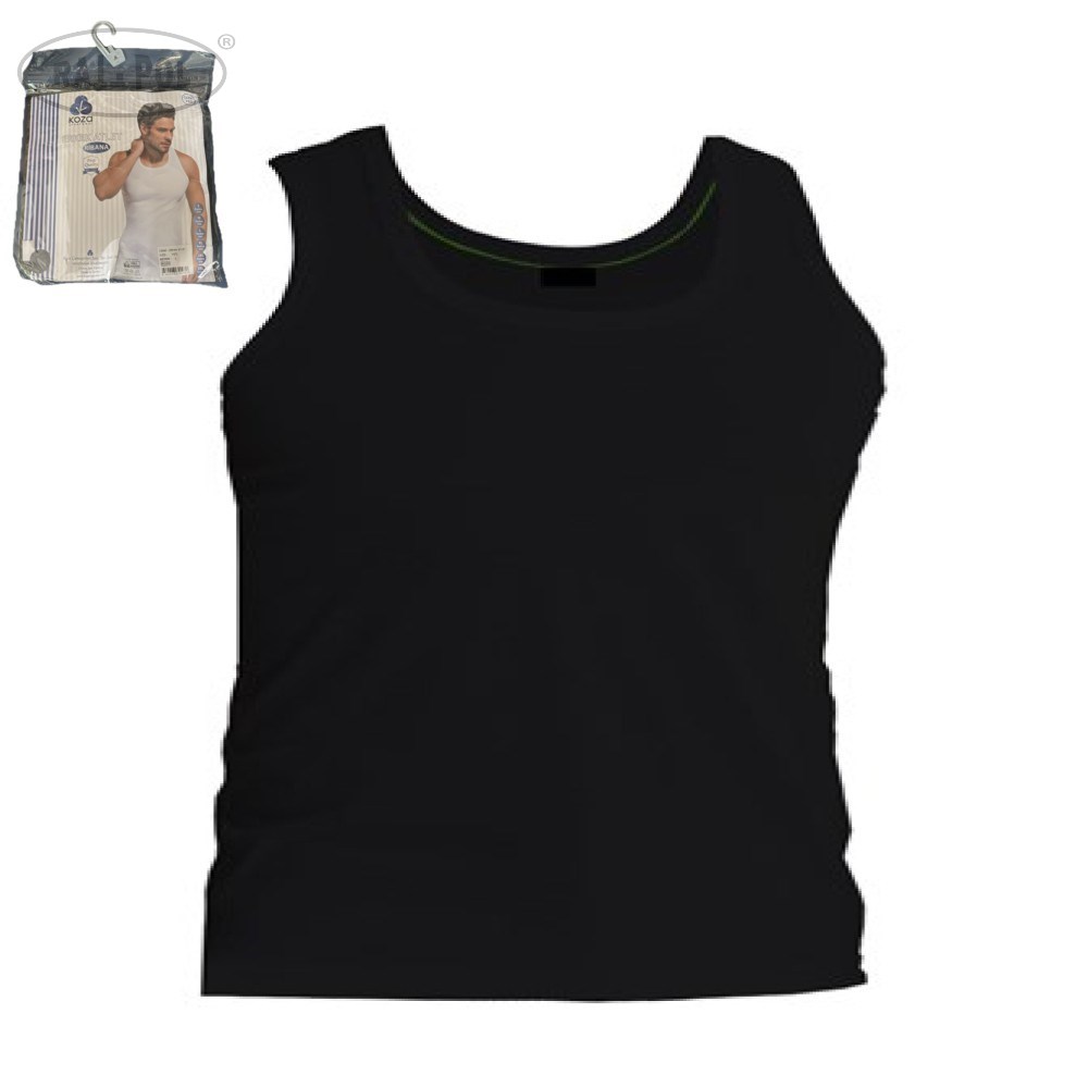 TANK TOP MĘSKI CZARNY XXXL