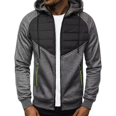 Bluza z kapturem ciemnoszara M