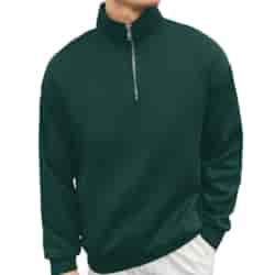 Bluza Męska Z Zamkiem butelkowa zieleń M