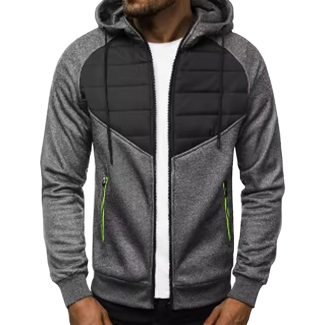 Bluza z kapturem ciemnoszara L